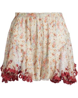 DSquared² Shorts & Bermuda Shorts Silk - Natural
