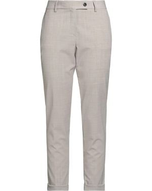 Bruno Manetti Pants Polyester, Wool, Elastane - Gray
