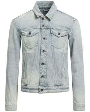 John Varvatos Denim Outerwear Cotton, Elastane - Blue