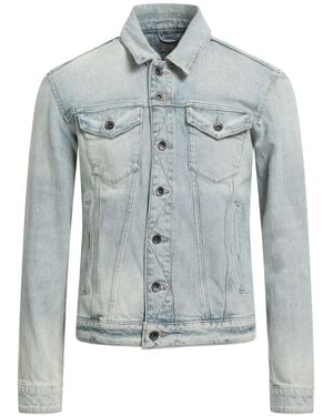 John Varvatos Manteau en jean - Bleu