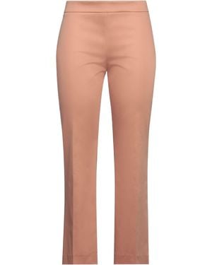 Incotex Antique Rose Trousers Cotton, Elastane - Natural