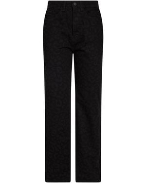 Vila Jeans Cotton, Recycled Cotton, Elastane - Black