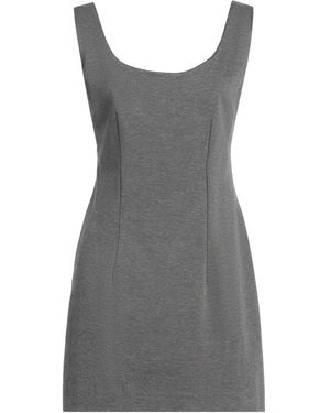 ViCOLO Mini Dress Viscose, Polyamide, Elastane - Gray