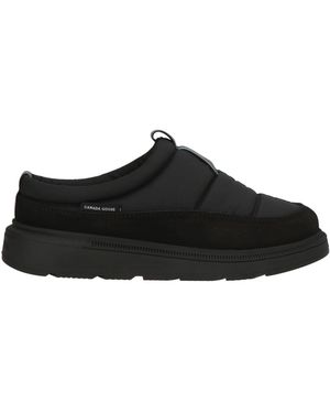 Canada Goose Mules & Clogs Leather, Textile Fibers - Black