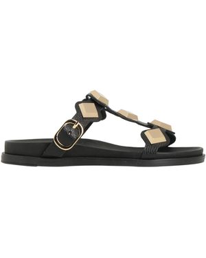 Être Cécile Sandals Leather - Black
