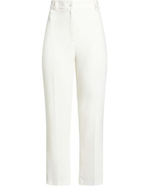 Hebe Studio Trousers Polyester - White
