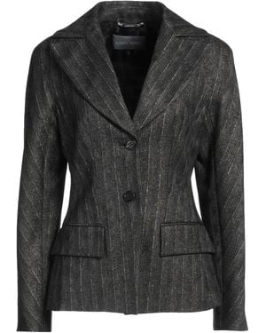 Alberta Ferretti Blazer Polyester, Wool, Viscose, Polyamide - Black