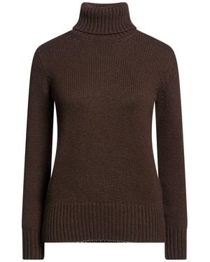 Moorer Rollkragenpullover - Braun