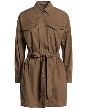 Department 5 Mini Dress Cotton - Brown