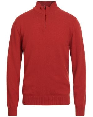 Daniele Fiesoli Rollkragenpullover - Rot