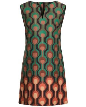 Maliparmi Mini Dress Polyester, Elastane - Green