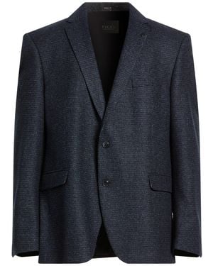 DIGEL Blazer Virgin Wool, Polyamide, Silk, Polyester, Elastane - Blue
