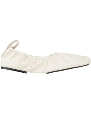 Elena Iachi Ballet Flats - White