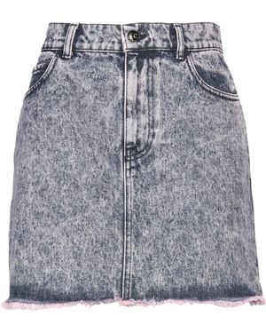Semicouture Denim Skirt - Gray