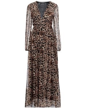 VANESSA SCOTT Vestido midi - Marrón