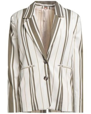 Johanna Ortiz Blazer Cotton, Elastane - White