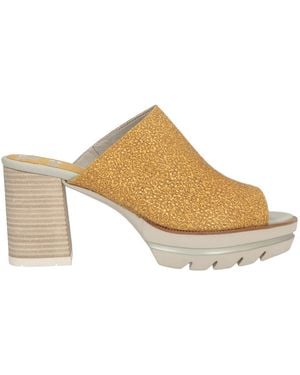 Callaghan Sandals Leather - Yellow