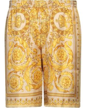 Versace Shorts & Bermuda Shorts - Yellow