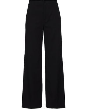 European Culture Trousers Viscose, Polyamide, Elastane - Black