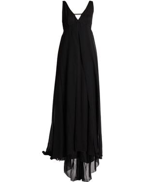 Peserico Maxi-Kleid - Schwarz