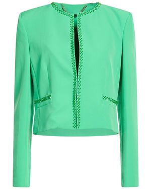 alma sanchez Jacket Polyester, Elastane - Green