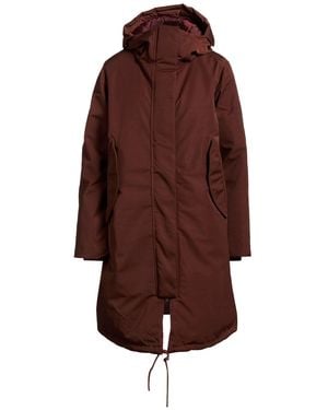 Embassy of Bricks and Logs Overcoat & Trench Coat - Brown