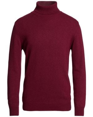 Liu Jo Turtleneck Viscose, Polyamide, Wool, Cashmere - Red