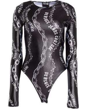 Versace Jeans Couture Bodysuit Polyester, Elastane - Black