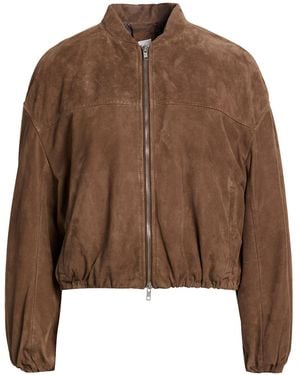 Bully Jacket Leather - Brown
