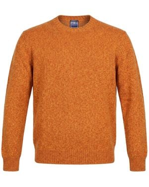 Fedeli Sweater Cashmere - Orange
