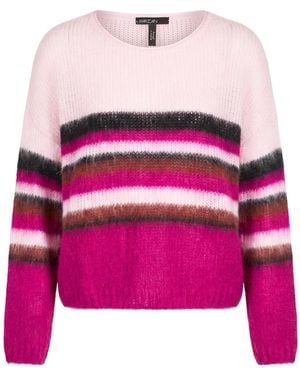Marc Cain Sweater Mohair Wool, Alpaca Wool, Polyamide - Pink