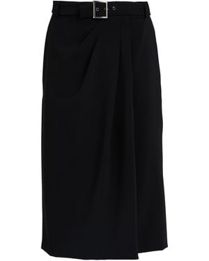 Alberta Ferretti Jupe midi - Noir