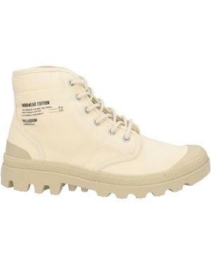 Palladium Ankle Boots - Natural