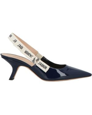 Dior Pumps Calfskin, Textile Fibers - Blue