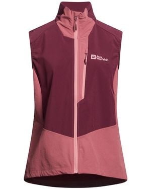 Jack Wolfskin Chompa Sin Mangas - Morado