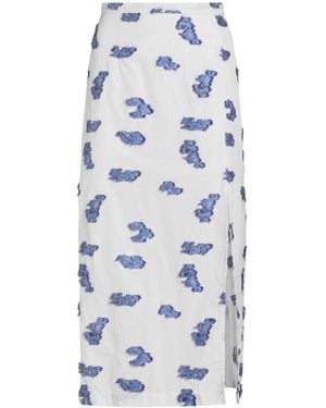 Baum und Pferdgarten Midi Skirts - Blue