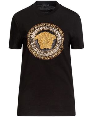 Versace T-Shirt Cotton - Black