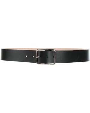 McQueen Belt Leather - Black