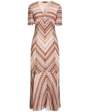 Missoni Maxi Dresses - Pink