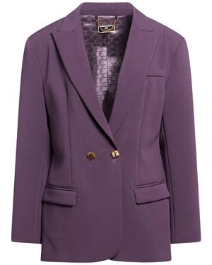 Elisabetta Franchi Blazer Polyester, Elastane - Purple