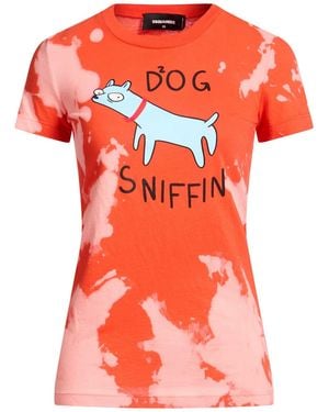 DSquared² T-Shirts - Orange