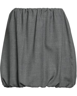 Herskind Mini Skirt Virgin Wool - Gray