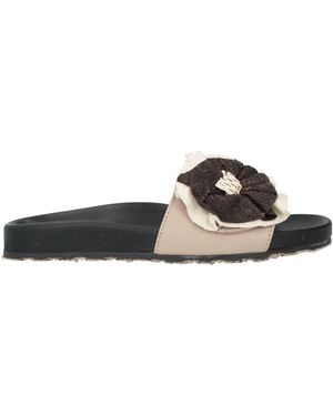 Ixos Cream Sandals Leather - White