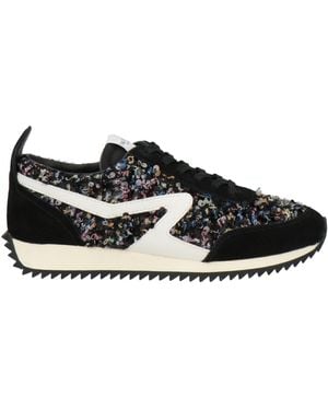 Rag & Bone Trainers Leather, Textile Fibres - Black