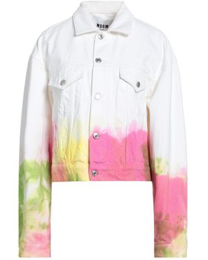 MSGM Denim Outerwear Cotton - Pink