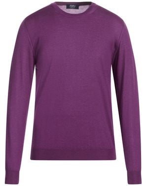 Fedeli Jumper Cashmere, Silk - Purple
