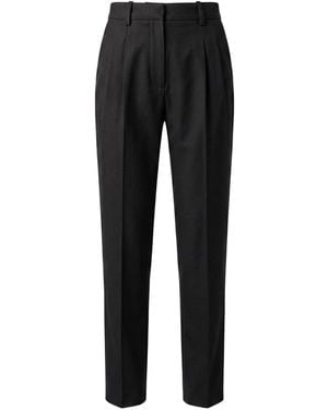 By Malene Birger Trousers Recycled Polyester, Viscose, Elastane - Black