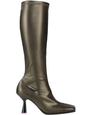 Chiara Ferragni Boot Textile Fibers - Brown