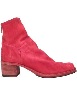 shotof Ankle Boots Leather - Pink