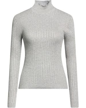 Peserico Light Turtleneck Viscose, Polyester - Grey
